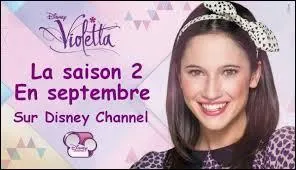 Combien de personnages seront dans la saison 2 de Violetta ?