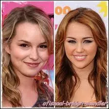 Vrai ou faux : Bridgit a fait un duo avec Miley Cyrus (Hannah Montana).