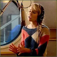 Quelle chanson chante-t-elle aux lves du studio ?