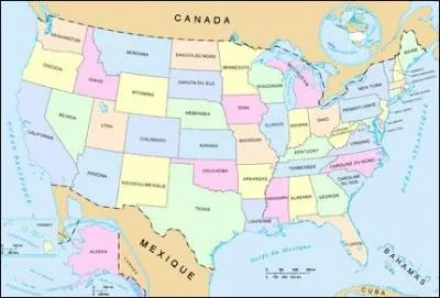 Combien y a-t-il d'tats aux USA ?