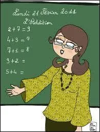 A l'cole on apprend le bon franais : On ne dit pas :  La matresse d'cole , mais ...