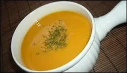 Quel est ce potage fait  base de carottes ?