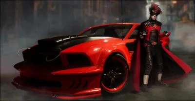 Comment s'appelle la voiture de Red Mist ?