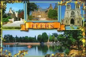 La ville de Flers ( Orne ) est chef-lieu ...