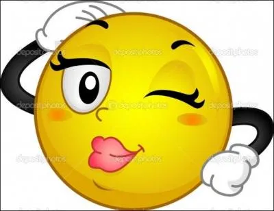 Ce smiley est...
