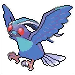 Mon premier peut lancer des attaques qui contiennent de la poudre en utilisant ses ailes ! Il est de type  Insecte et Vol  ! Quant  mon second, il est de type normal et vol, il ressemble  un aigle !