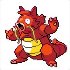  prsent nous avons un Pokmon de type sol/roche ! Il doit tenir l'objet  Protecteur  pour voluer pendant un change ! Le second est de type eau ! Clbre pour son inutilit, il possde l'attaque  trempette  qui ne sert strictement  rien !