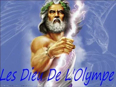 Quel sont les attributs de Zeus, roi des dieux ?