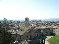 Je pars  Pierrelatte ( Drme ). La ville est chef-lieu ...