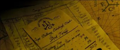 Comment s'appelle l'entreprise multinationale extrmement puissante, qui a rgn sur les Carabes tout le long du XVIIIme sicle, dont Lord Cutler Beckett est le gouverneur ?