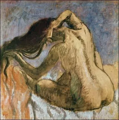 Qui a peint Femme peignant ses cheveux ?