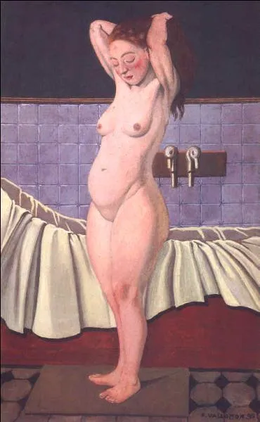 Qui a peint Femme au bain se coiffant ?