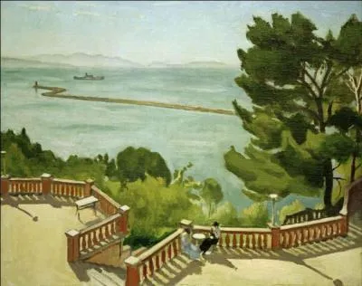 Qui a peint Coin de terrasse  l'Estaque ?