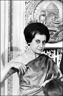 Indira Gandhi, femme politique indienne, a vcu durant le...