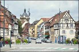 Pour finir, rendons-nous en Alsace,  Slestat ( Bas-Rhin). Cette ville est chef-lieu ...