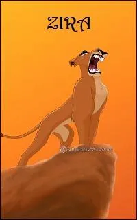 Zira est la veuve de Scar , la tante de Simba (par alliance), la mre de Nuka , Vitani et Kovu . Mais qui est-elle pour Mufasa ?