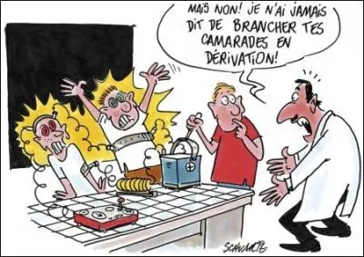 La science fait de grosses bourdes, parfois !  C  est le symbole chimique :