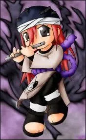 Je suis un ninja d'Oto et membre du quartet du Son. Je me bats en provoquant des illusions grce  ma flte. Je m'appelle :