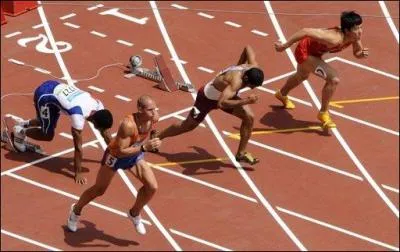 Quel est l'actuel record olympique du 100 mtres masculin ?