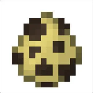 La toute dernire question concerne les oeufs. A quel animal appartient cet oeuf ?