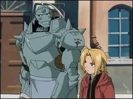 Le blond  droite se fait surnommer  fullmetal , mais pourquoi c'est toujours l'armure qu'on appelle comme a ?