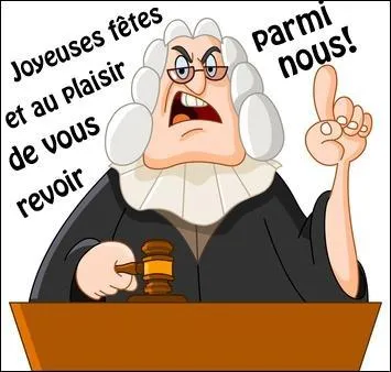 Heureux d'tre jug, moi ? On est oblig... de la main droite :