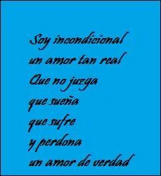 Qui chante   Incondicional   ?