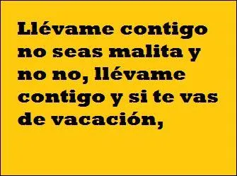 Qui a chant '' Llvame Contigo '' ?