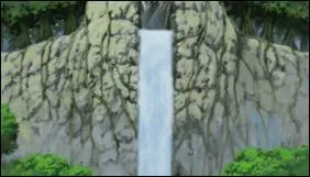 Comment s'appelle l'endroit o Naruto commena son entrainement pour dompter le Chakra de Kybi ?