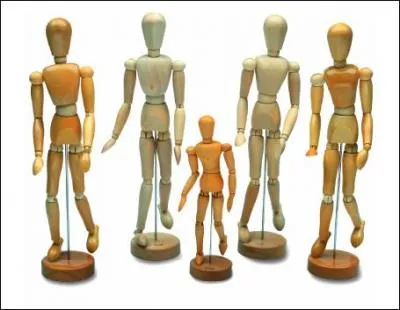 Quel est l'un des intrts du mannequin en bois pour dessiner ?
