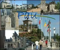 Je vous emmne  Pau ( Pyrnes-Atlantiques ). La ville est chef-lieu ...