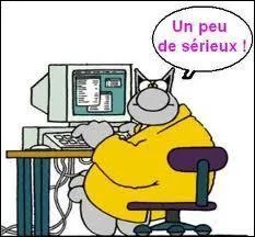 En condition normales, "aller" sur l'ordinateur abîme les yeux :