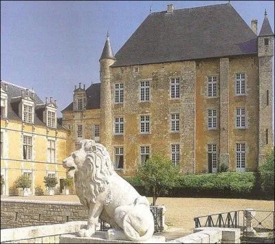 Quel est ce chteau situ sur la commune de Bonnes, dominant majestueusement la Vienne ?