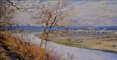 La plaine de Champagne du haut des Roches-Courtaut.