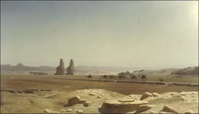 Vue de la plaine de Thbes.