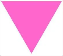 Dans l'univers concentrationnaire nazi, le triangle rose était le symbole utilisé pour marquer...