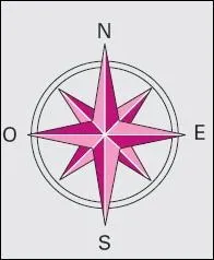 Comment appelle-t-on cette figure qui nous indique les points cardinaux ?