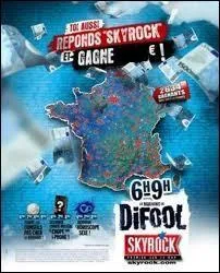 Tous les matins, Difool offre une certaine somme d'argent en appelant n'importe qui en France. Quelle est cette somme ?