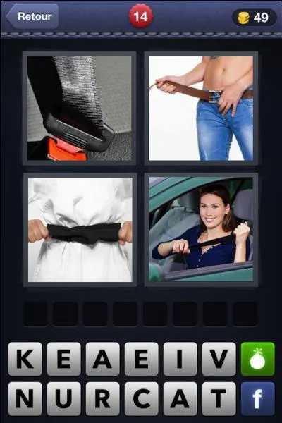 Elle est obligatoire en voiture, on la met pour serrer un pantalon ou encore pour le grade dans certains sports :