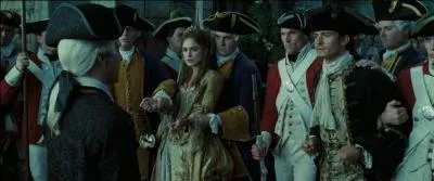 Pour quelle raison le mariage entre William Turner et Elizabeth Swann est brutalement interrompu au point de ne pas tre clbr  la chapelle de Port Royal ?