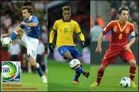 Qui a t lu meilleur joueur de la Coupe des confdrations ?