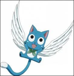 Quel est le nom de l'Exceed, meilleur ami de Natsu, au pouvoir des ailes ?