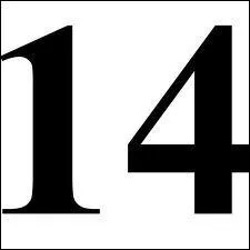 Comment dit-on  14  en portugais ?