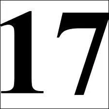 Comment dit-on  17  en portugais ?