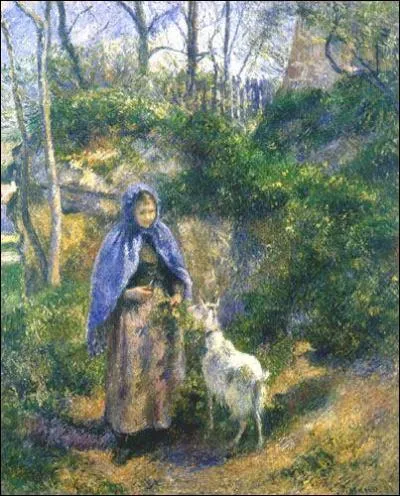 Qui a peint Femme avec chvre ?
