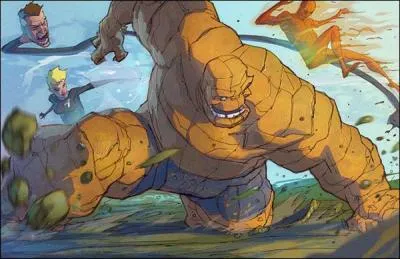 La Chose, super-hros des Marvel Comics, fait partie des ...