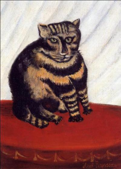 Qui a peint Le tabby (ou le chat tigre) ?
