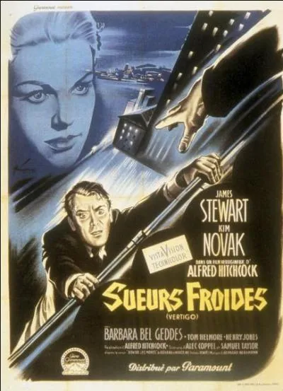  Sueurs froides  : sorti en 1958. Qui a ralis ce film en s'inspirant du roman  D'entre les morts  ?