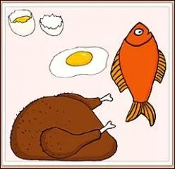 Combien de fois dans la journe doit-on manger des aliments protiques ? (type viande, poisson ... )