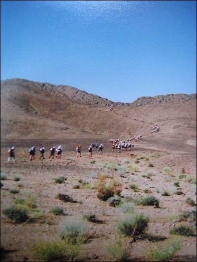 Pendant 6 jours, combien de km faut-il faire pour le marathon des sables ?